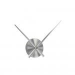 Wanduhr med nur mit Zeigern Hands Mini Silber