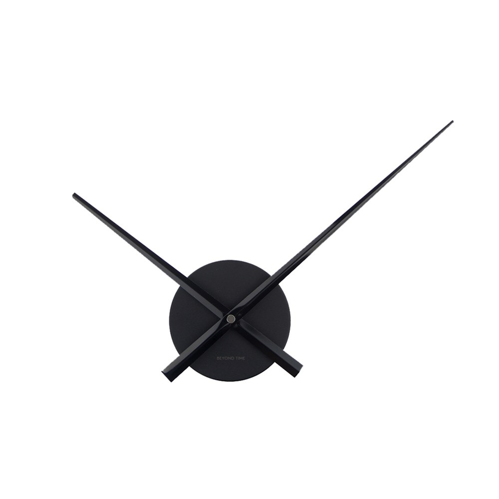 Wanduhr med nur mit Zeigern Hands Mini Schwarz