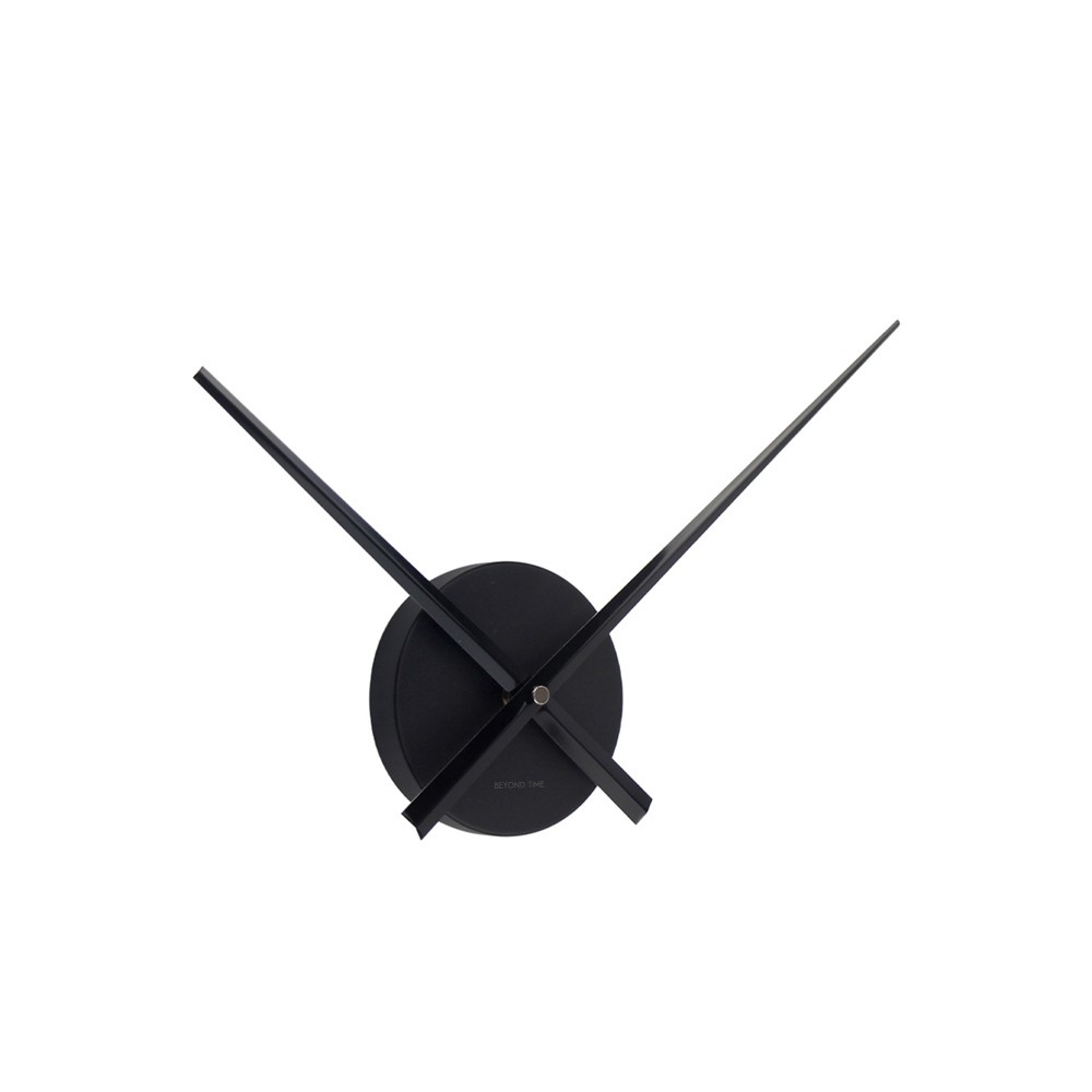 Wanduhr med nur mit Zeigern Hands Mini Schwarz