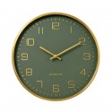 Wanduhr - Beyond Time Dorado Gold Grün