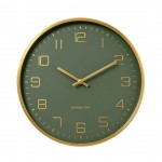 Wanduhr - Beyond Time Dorado Gold Grün