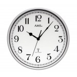 Funkwanduhr retro - AMS 5544