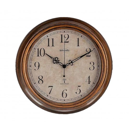 Funkwanduhr retro - AMS 5575B