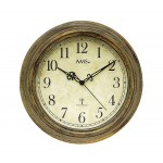 Funkwanduhr retro - AMS 5575