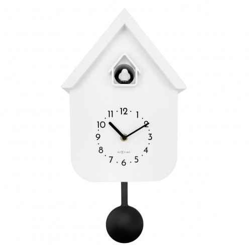 Kuckucksuhr - NeXtime Twitter Weiß