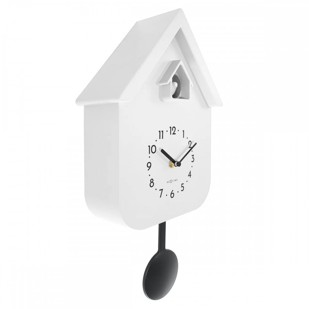 Kuckucksuhr - NeXtime Twitter Weiß