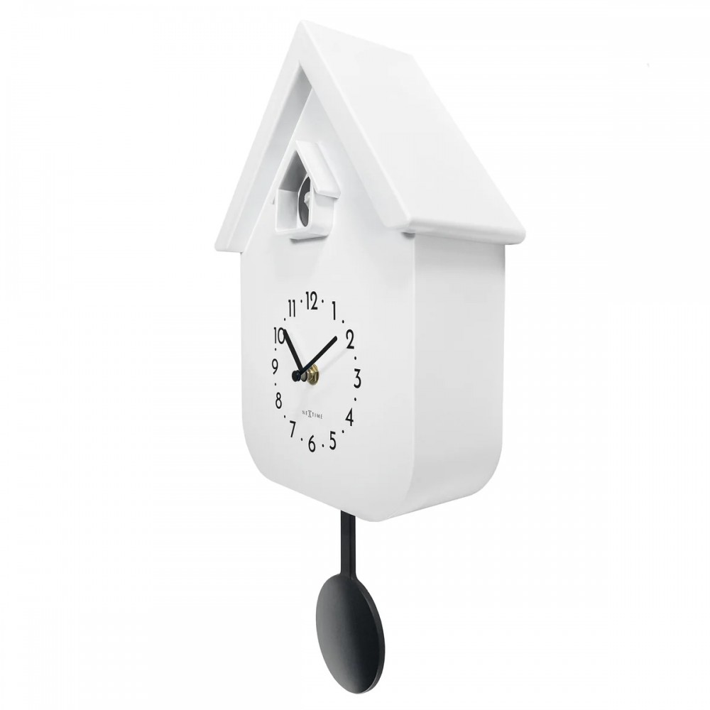 Kuckucksuhr - NeXtime Twitter Weiß