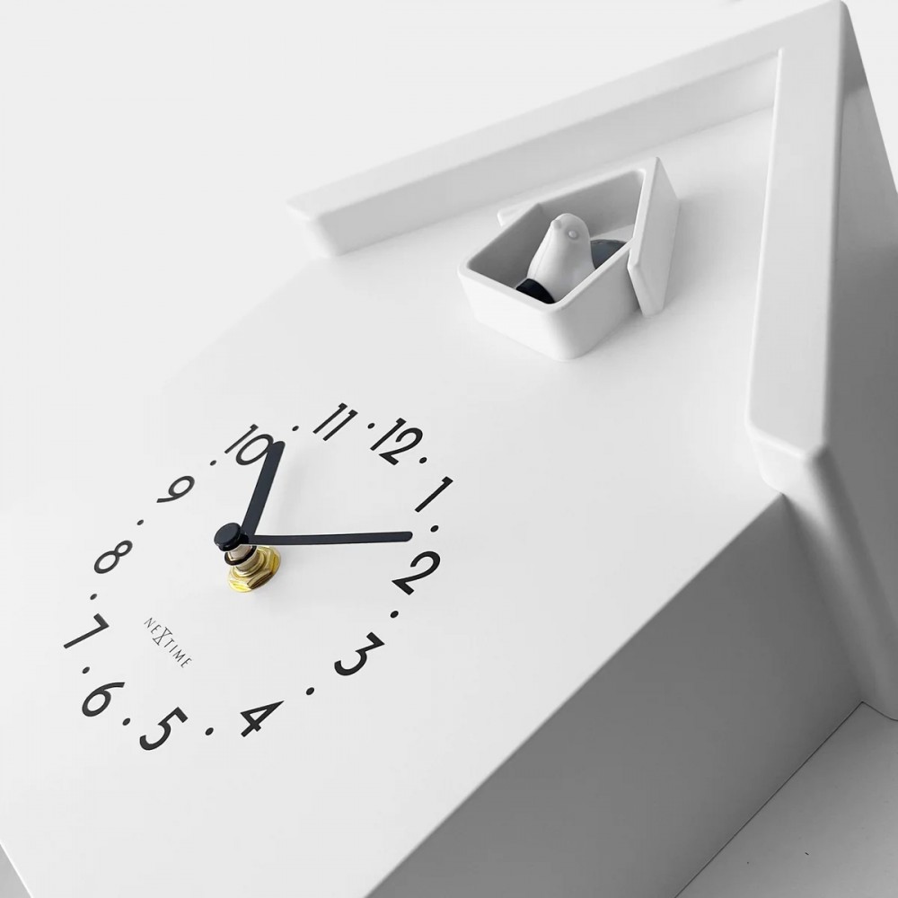 Kuckucksuhr - NeXtime Twitter Weiß