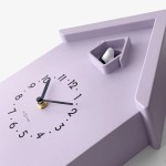 Kuckucksuhr - NeXtime Twitter Lavendel