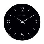 Wanduhr - NeXtime Basic Dome Schwarz