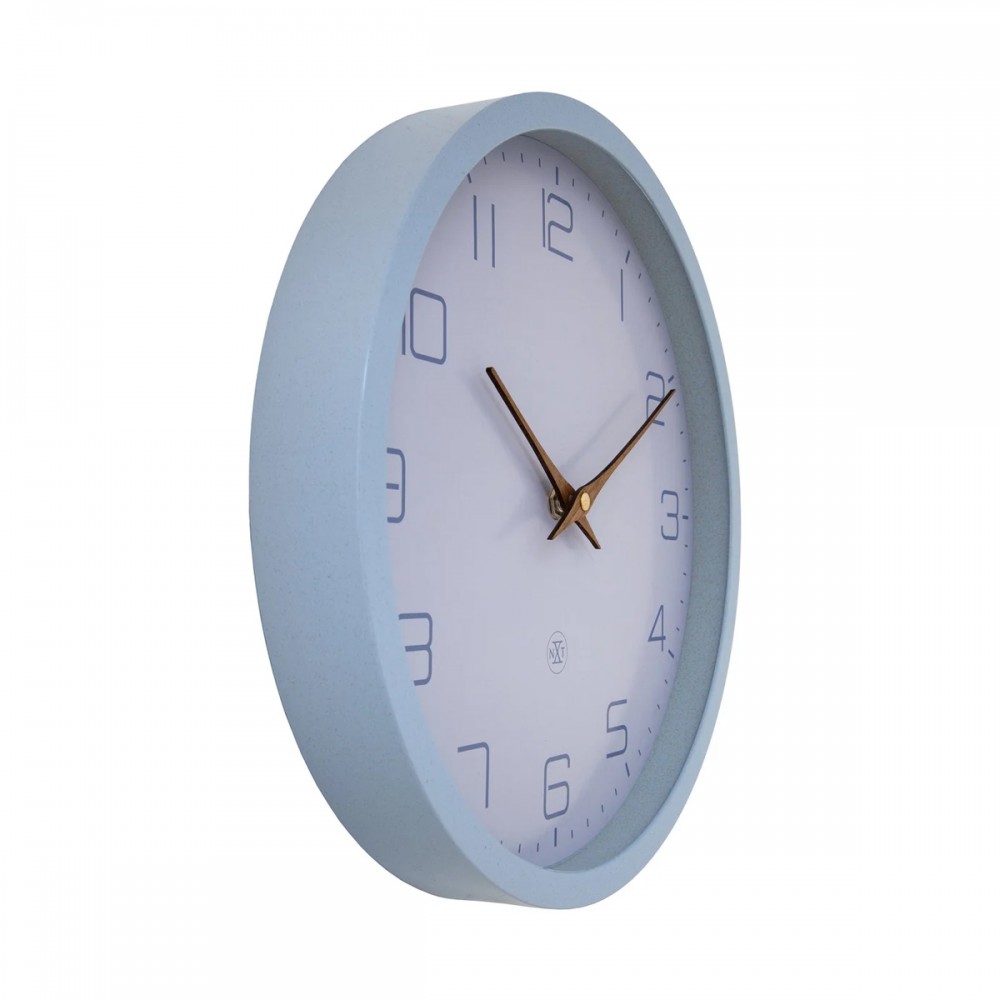 Wanduhr - NeXtime Eco Blau