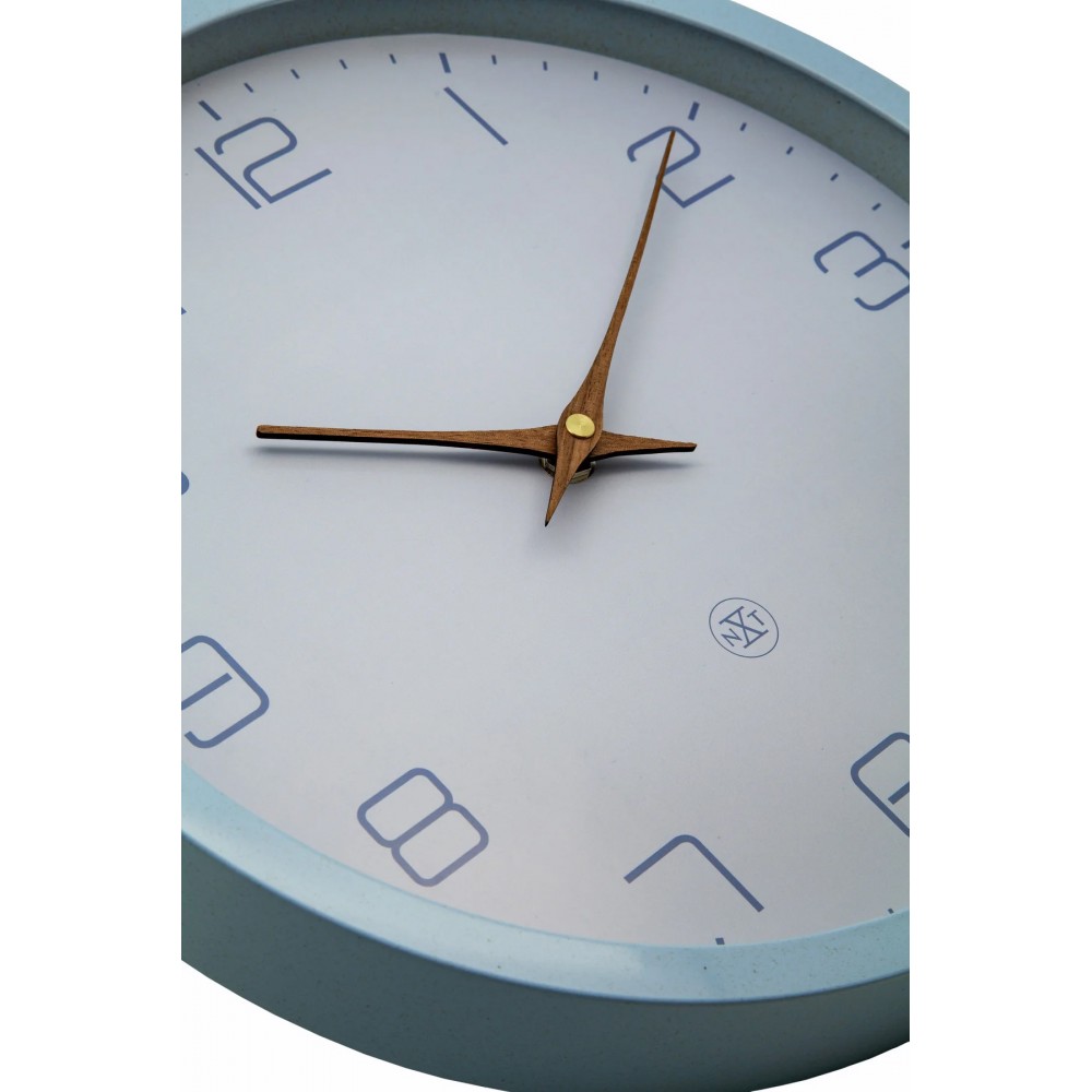 Wanduhr - NeXtime Eco Blau