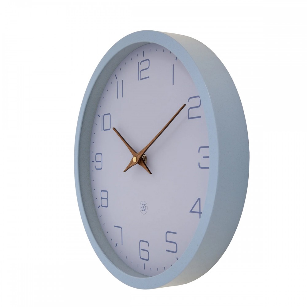 Wanduhr - NeXtime Eco Blau