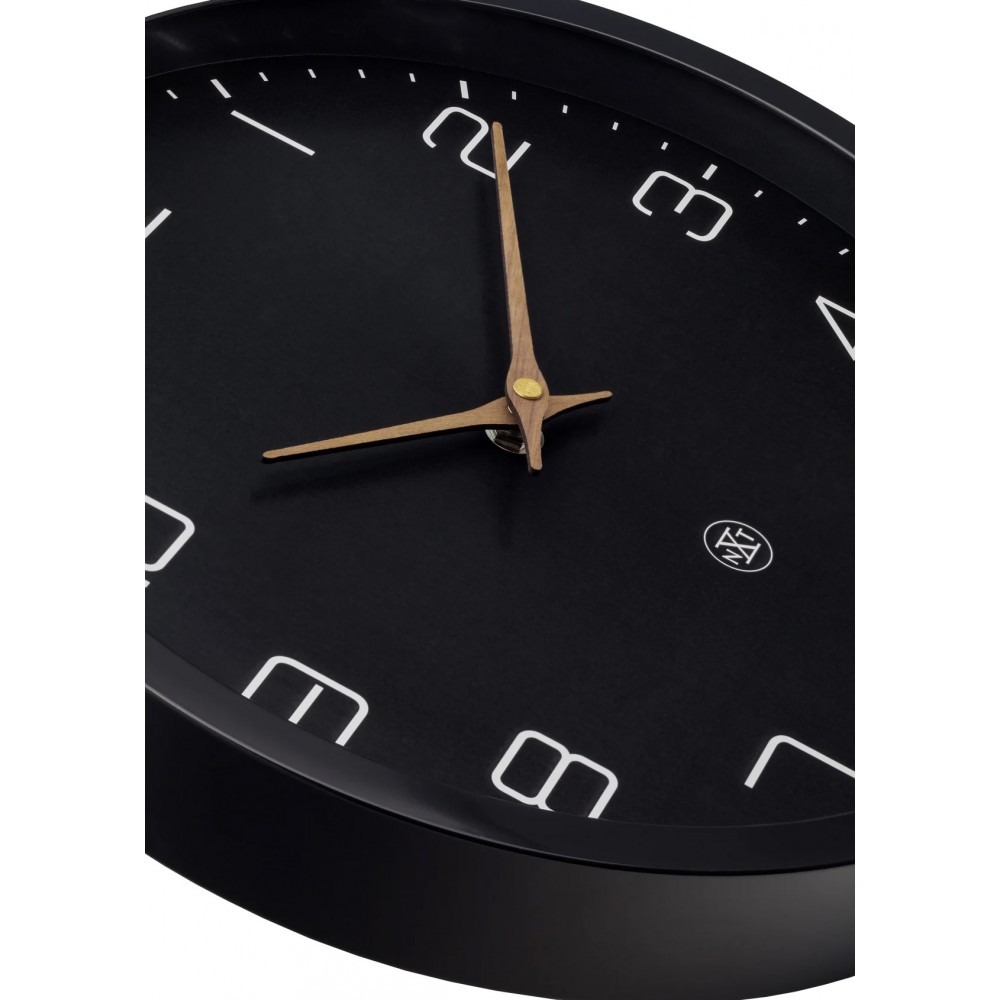 Wanduhr - NeXtime Eco Schwarz