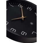 Wanduhr - NeXtime Eco Schwarz