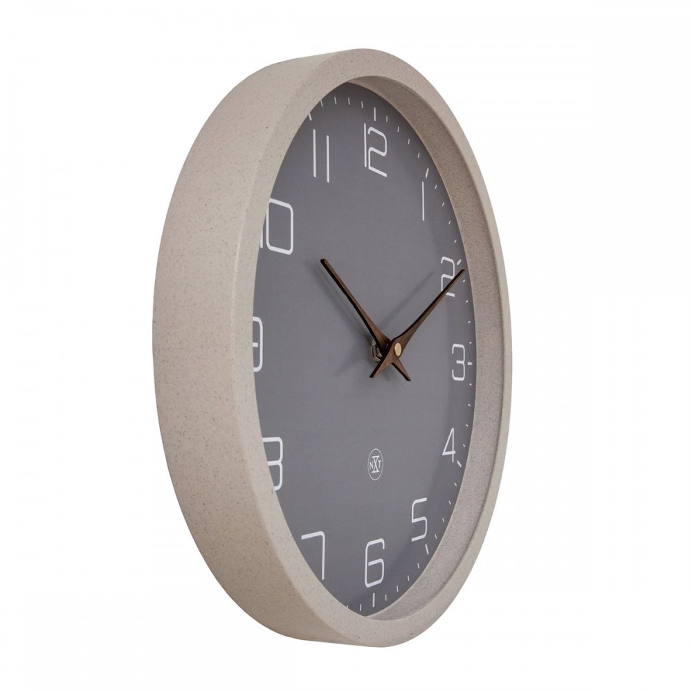 Wanduhr - NeXtime Eco Beige