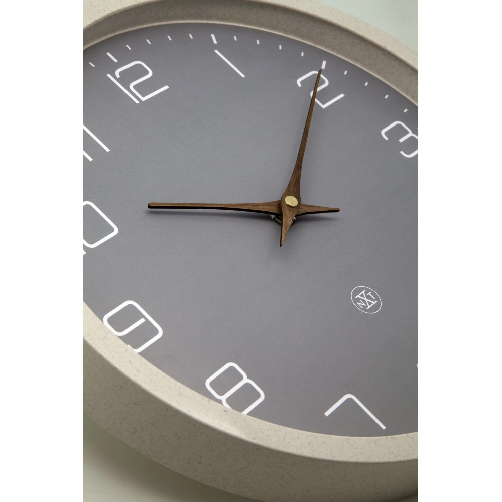 Wanduhr - NeXtime Eco Beige
