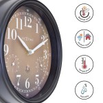 Wanduhr - NeXtime Jasime Wetterstation