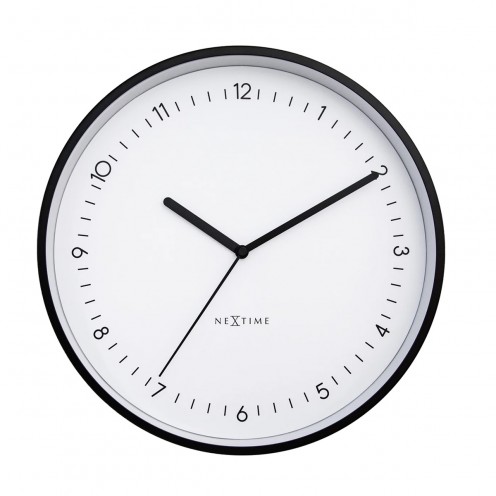 Wanduhr - NeXtime Berlin Weiß