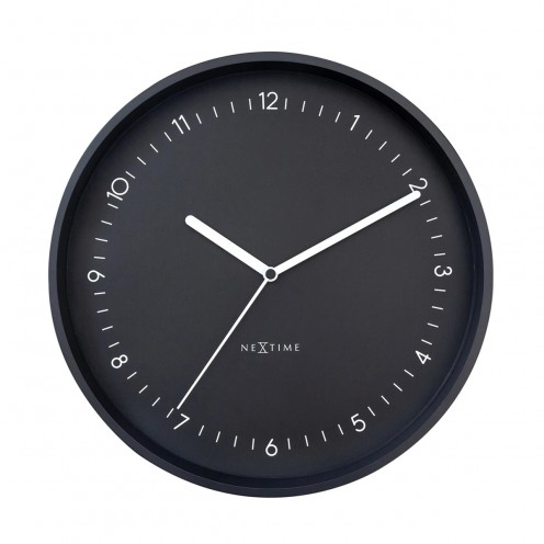 Wanduhr - NeXtime Berlin Schwarz