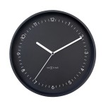 Wanduhr - NeXtime Berlin Schwarz