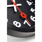 Wanduhr - NeXtime Station Number Schwarz