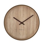 Wanduhr - NeXtime Oslo Hellbraun