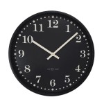 Wanduhr - NeXtime Dickens Schwarz