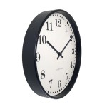 Wanduhr - NeXtime Dickens Schwarz/Weiß