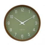 Wanduhr - NeXtime Lyra Grün