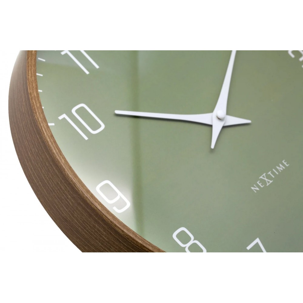 Wanduhr - NeXtime Lyra Grün