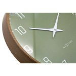 Wanduhr - NeXtime Lyra Grün