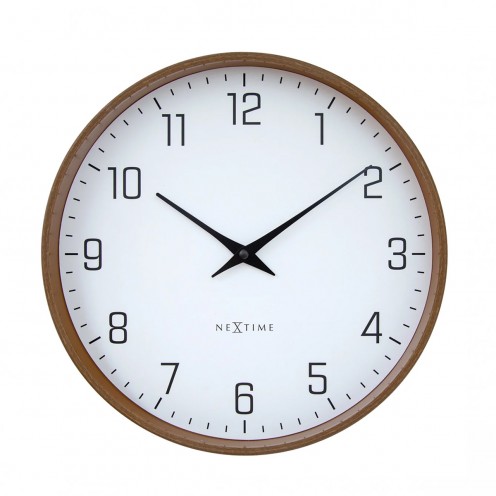 Wanduhr - NeXtime Lyra Weiß