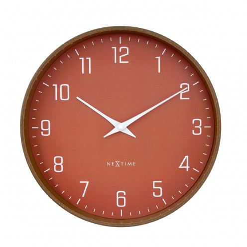 Wanduhr - NeXtime Lyra Rot