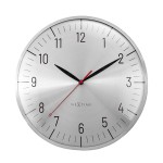 Wanduhr - NeXtime Frankfurt Silber