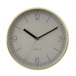 Wanduhr - NeXtime Nova Gold/Beige